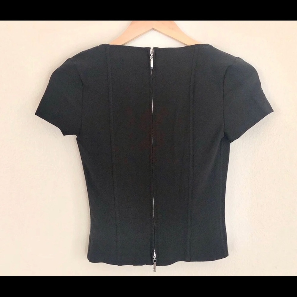 I.AM.GIA Evita corset bustier lace up front top